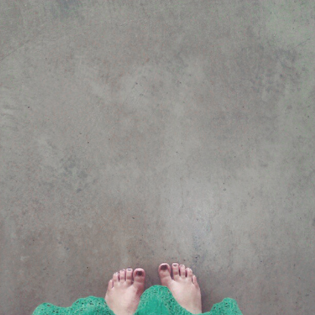 polished concrete floor - after