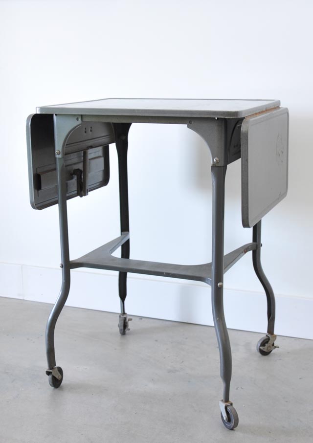 Antique typewriter outlet table