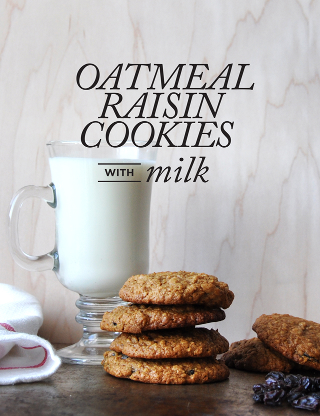 oatmeal raisin cookie recipe