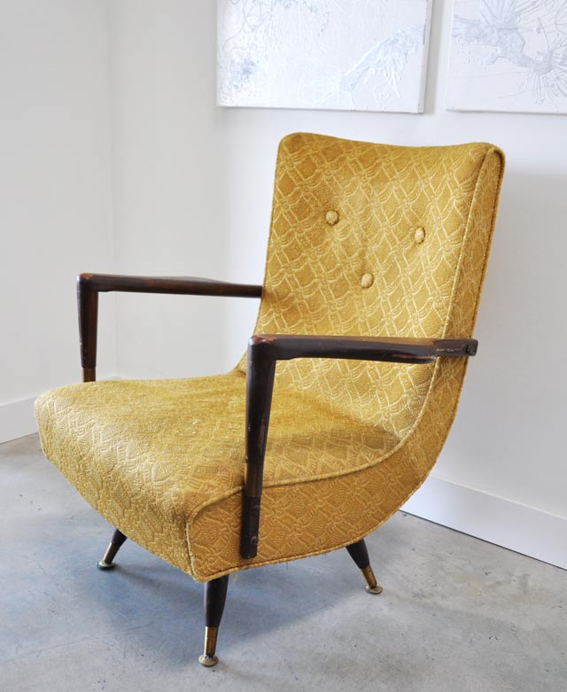 mid century vintage chair