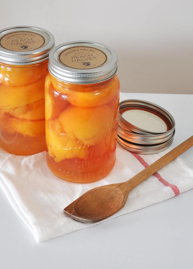 Canned Peaches