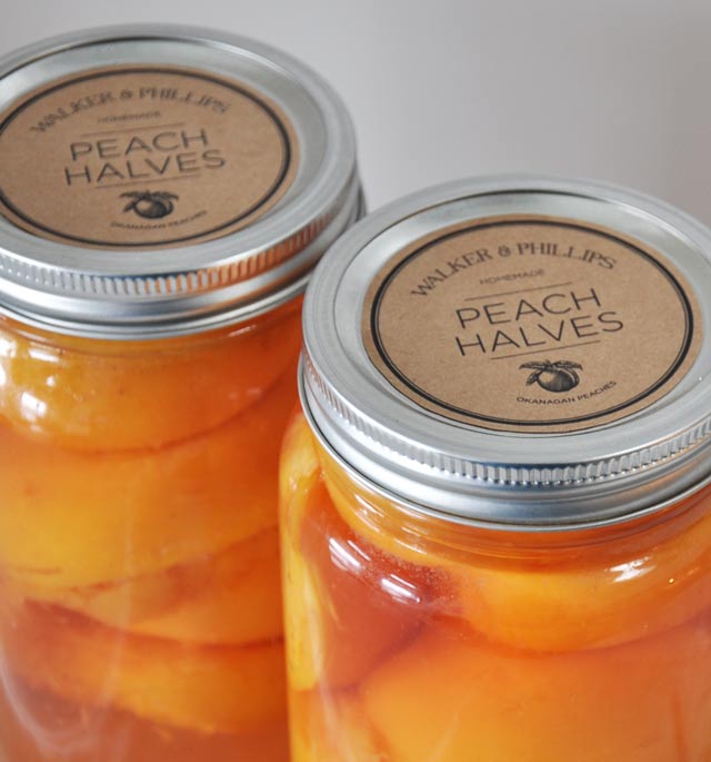 Printable Canned Fruit Labels