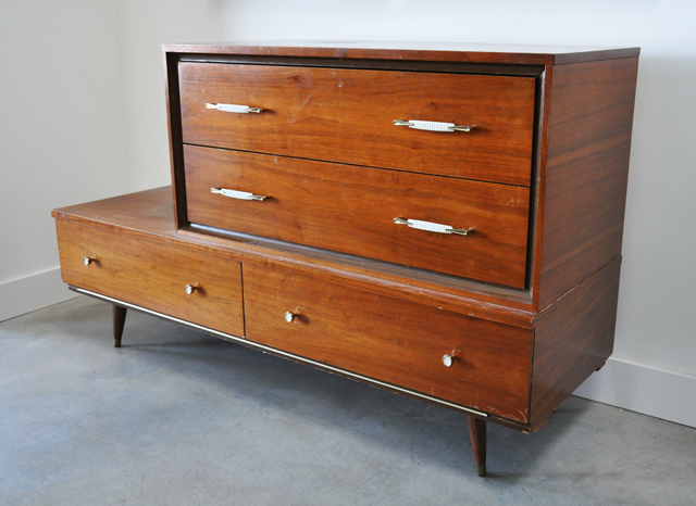 mid century modern dresser