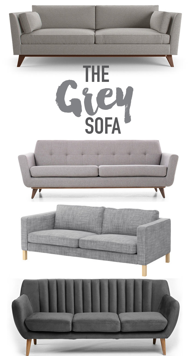 grey sofa