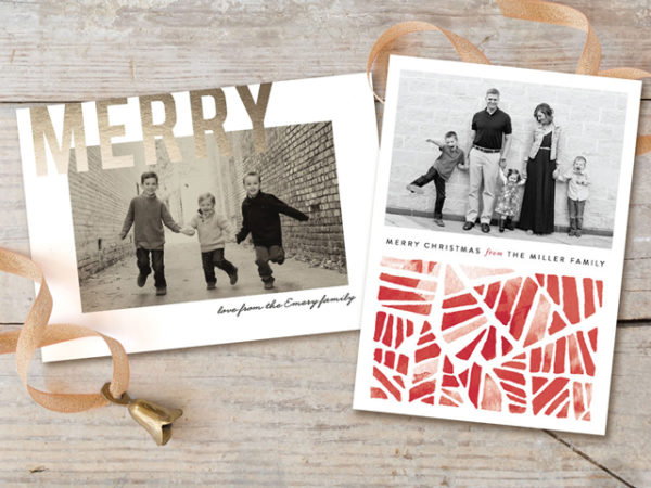 Christmas Card Design Trends at Minted • visual heart creative studio