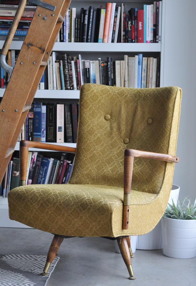 vintage chair before