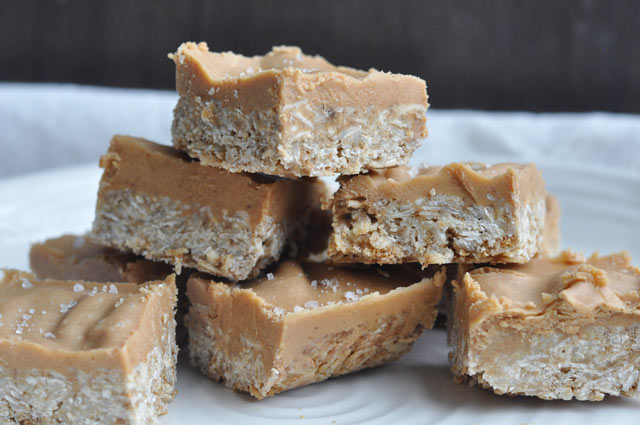 Peanut Butter Oat Bar Recipe