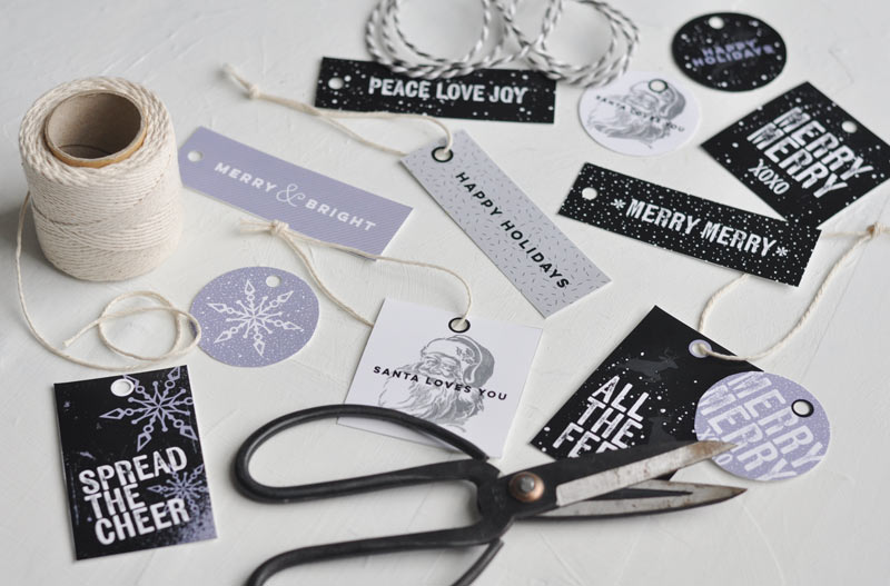 Free printable Christmas gift tags