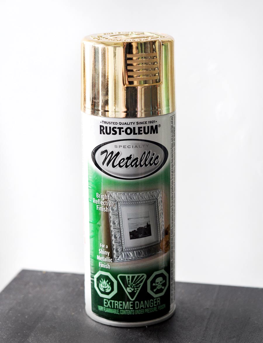 Best metallic gold spray paint from Rustoleum