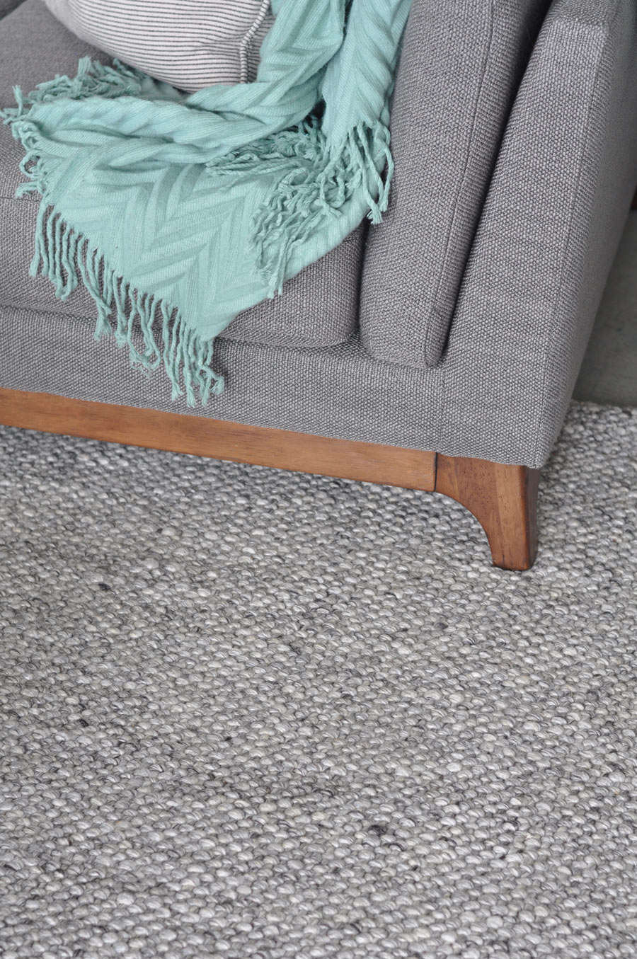 Texa rug in fog gray from Article.com