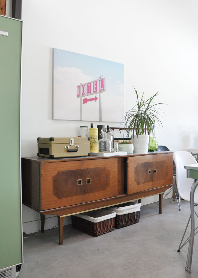 Loft apartment dining room makeover