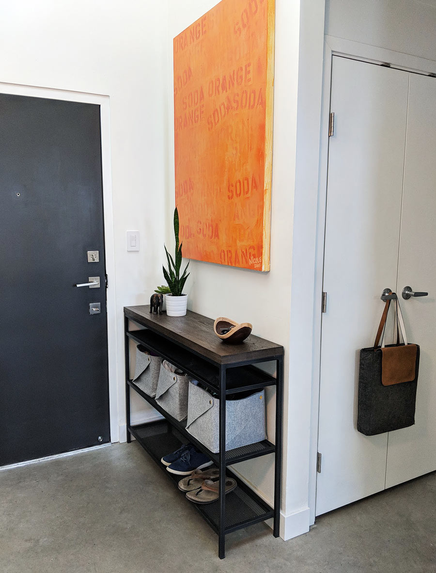 Article Modern Taiga Console - @visualheart loft apartment