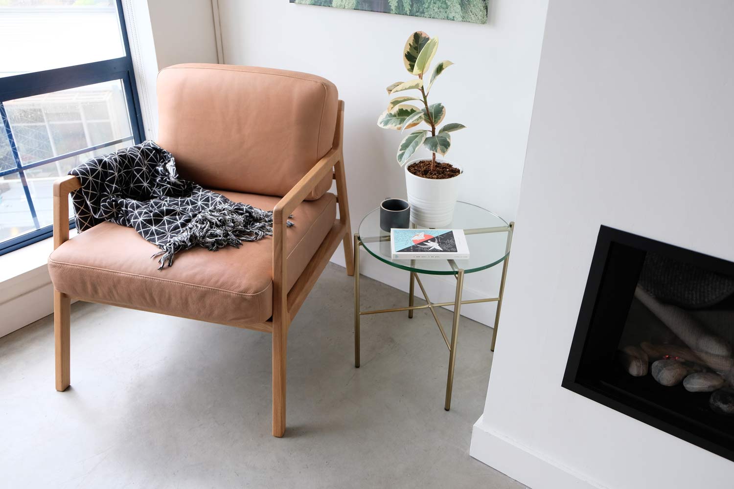 Article Denman Chair in Canyon Tan - loft apartment @visualheart