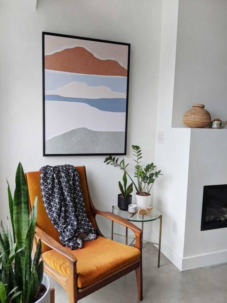 loft apartment art before and after